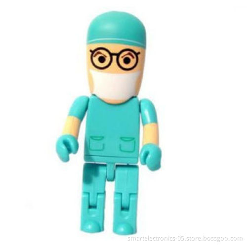 Doctor USB flash drives, 5-year warranty, free custom, printing, package, grade A, 64MB-128GB/gifts